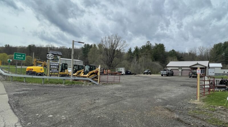 Sales include complex for care facility, new equipment rental business